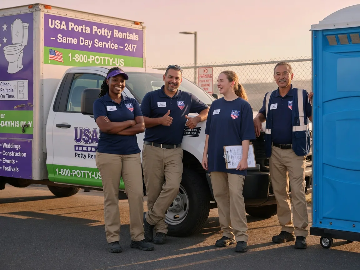Porta Potty Rental company in Badin, NC